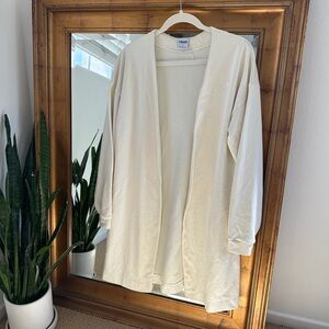 Gymshark Witney Simmons Cream Sweatshirt Cardigan